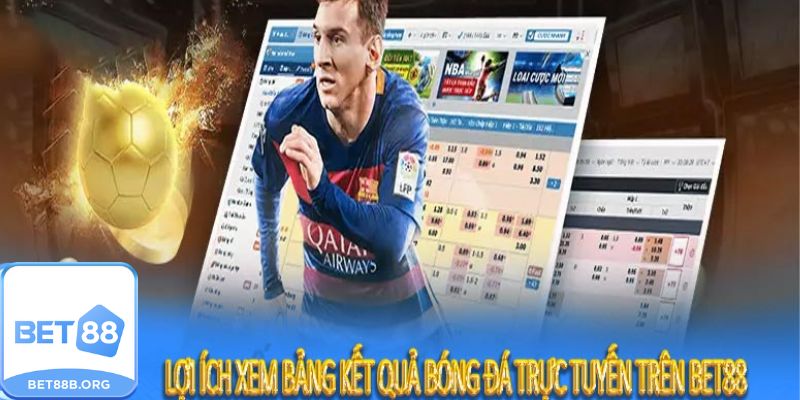 Lợi ích khi theo dõi bảng xếp hạng tại Bet88